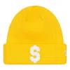 Supreme New Era $ Beanie Ss24 'yellow'