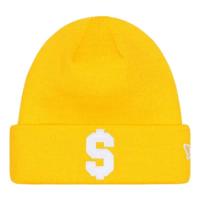 Supreme New Era $ Beanie Ss24 'yellow'