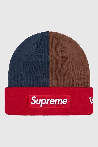 Supreme New Era Box Logo Beanie (fw22), Men's At Urban Outfitters In Multicolor