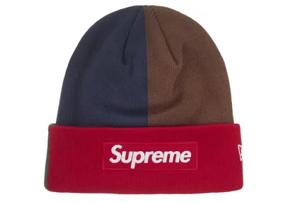 Pre-owned Supreme New Era Box Logo Beanie (fw24)