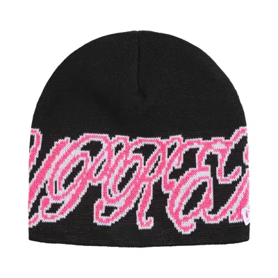 Pre-owned Supreme New Era Cursive Beanie 'black' | Men's Size Onesize