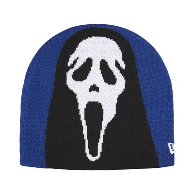 Pre-owned Supreme New Era Ghostface Beanie 'royal' | Blue | Men's Size Onesize