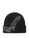 Supreme New Era Multi Arc Beanie Hat In Black