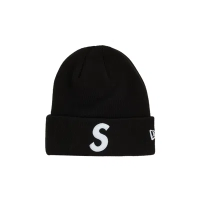 Pre-owned Supreme New Era S Logo Beanie 'black' | Men's Size Onesize