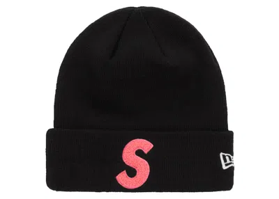Pre-owned Supreme New Era S Logo Beanie (fw 19) In Black