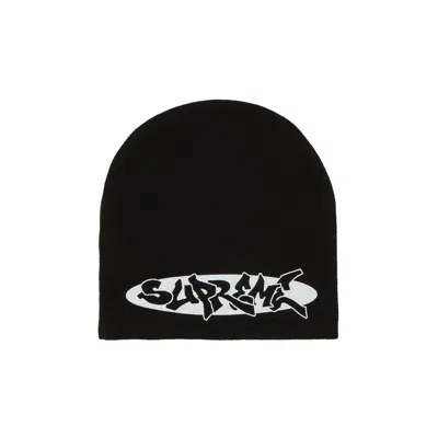 Pre-owned Supreme New World Order Beanie 'black' | Men's Size Onesize