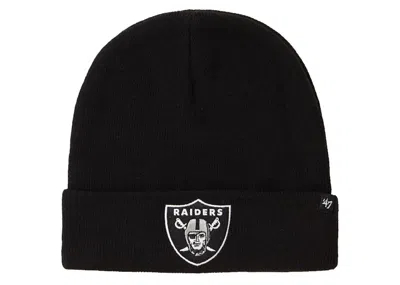 Pre-owned Supreme Nfl X Raiders X '47 Beanie In Black
