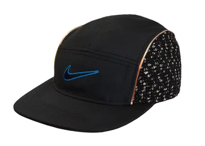 Pre-owned Supreme Nike Boucle Running Hat In Black