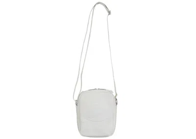 Pre-owned Supreme Nike Leather Shoulder Bag In White