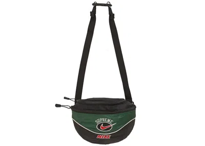 Pre-owned Supreme Nike Shoulder Bag In Green