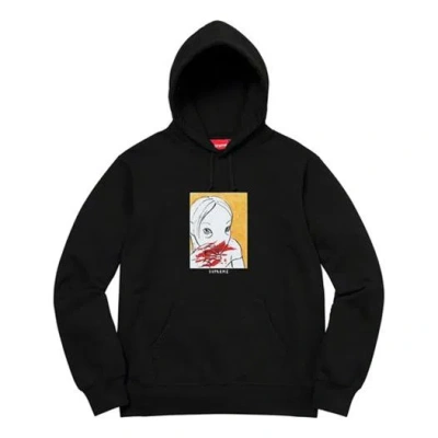 Supreme Nose Bleed Hooded Sweatshirt 'black'