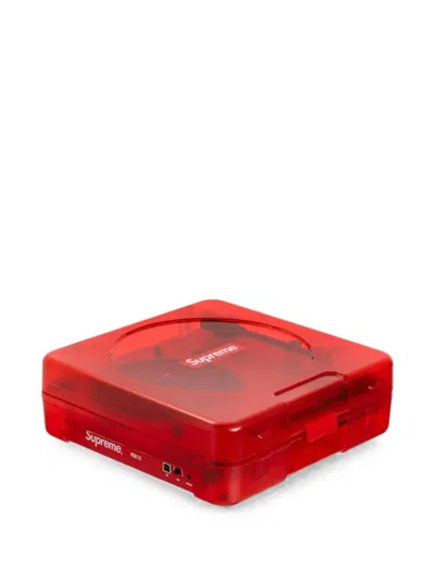 Supreme Numark Pt01 Portable Turntable In Red