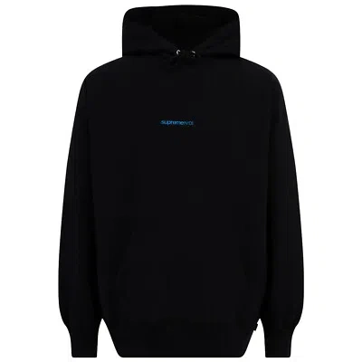 Pre-owned Supreme Number One Hooded Sweatshirt Black