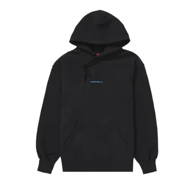 Pre-owned Supreme Number One Hooded Sweatshirt 'black' | Men's Size L