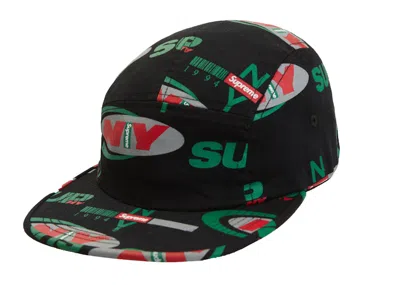 Pre-owned Supreme Ny Camp Cap In Black