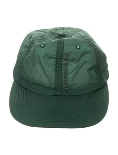 Pre-owned Supreme Nylon 5 Panel Hat In Green