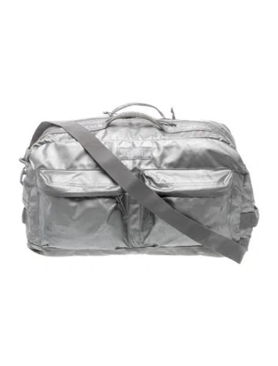 Pre-owned Supreme Nylon Crossbody Bag In Silver