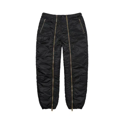 Pre-owned Supreme Nylon Flight Pant 'black'