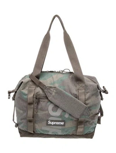 Pre-owned Supreme Nylon Messenger Bag 2024 In Gray