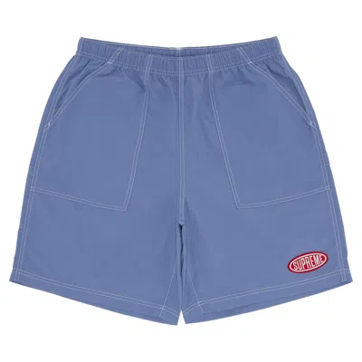Pre-owned Supreme Nylon Painter Short 'light Slate' | Blue | Men's Size M