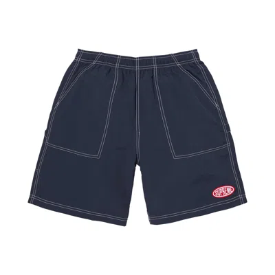 Pre-owned Supreme Nylon Painter Short 'navy' | Blue | Men's Size L