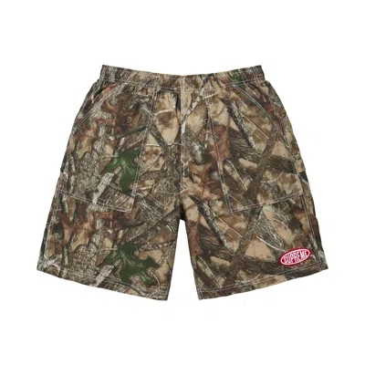 Pre-owned Supreme Nylon Painter Short 'truetimber Htc Camo' | Green | Men's Size S