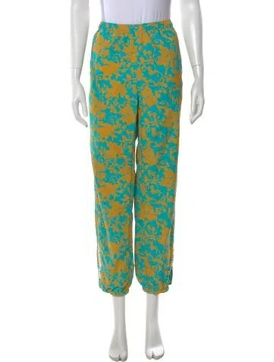 Pre-owned Supreme Nylon Straight Leg Pants In Green