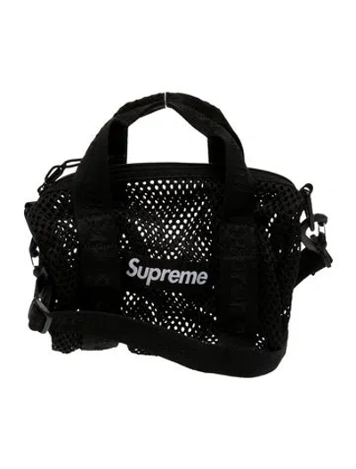 Pre-owned Supreme Nylon Tote 2025 In Black