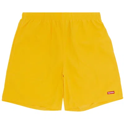 Pre-owned Supreme Nylon Water Short 'yellow' | Men's Size M