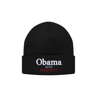 Pre-owned Supreme Obama Beanie 'black' | Men's Size S/m