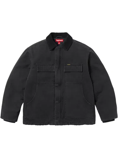 Supreme Old English Jacket In 黑色