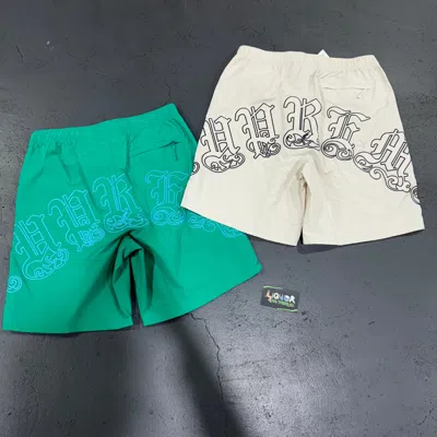Pre-owned Supreme Old English Nylon Shorts (s-xl) In Stone,green