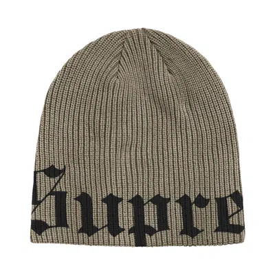 Pre-owned Supreme Old English Printed Beanie 'olive' | Green | Men's Size Onesize