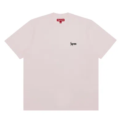 Pre-owned Supreme Old English Tee 'pink'