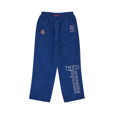 Pre-owned Supreme Old English Track Pant 'light Navy' | Blue | Men's Size M