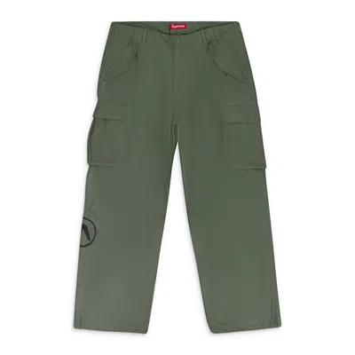 Supreme Olive Aphex Twin Cargo Pants In Green