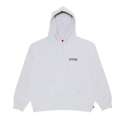 Pre-owned Supreme On God Hooded Sweatshirt 'ash Grey'