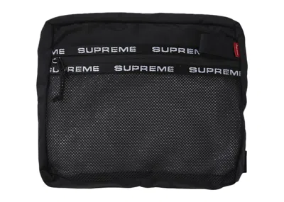 Pre-owned Supreme Organizer Pouch Set In Black