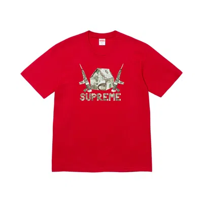 Pre-owned Supreme Origami Tee 'red' | Men's Size Xxl