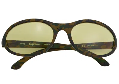 Pre-owned Supreme Otto Sunglasses In Woodland Camo
