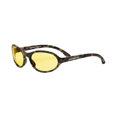 Pre-owned Supreme Otto Sunglasses 'woodland Camo' | Multi-color | Men's Size Onesize