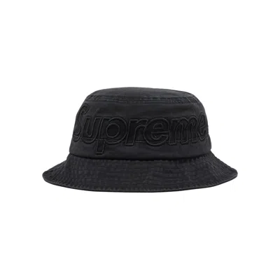 Pre-owned Supreme Outline Crusher 'black'