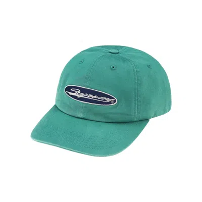 Pre-owned Supreme Oval 6-panel 'pine' | Green | Men's Size Onesize