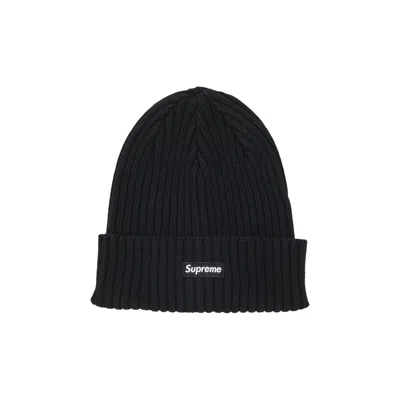 Pre-owned Supreme Overdyed Beanie 'black'