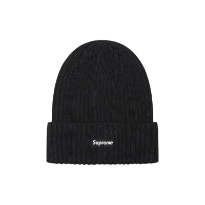 Pre-owned Supreme Overdyed Beanie 'black'