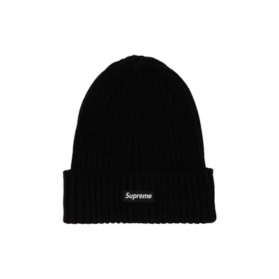 Pre-owned Supreme Overdyed Beanie 'black' | Men's Size Onesize