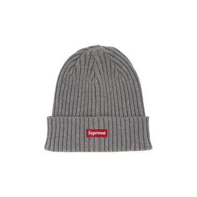 Pre-owned Supreme Overdyed Beanie 'metallic Silver' | Men's Size Onesize
