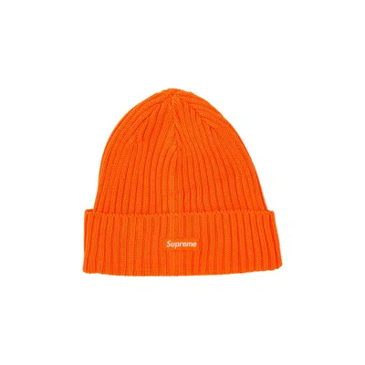 Pre-owned Supreme Overdyed Beanie 'orange'