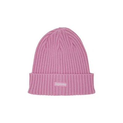 Pre-owned Supreme Overdyed Beanie 'pink'