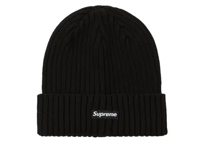 Pre-owned Supreme Overdyed Beanie (ss20) In Black